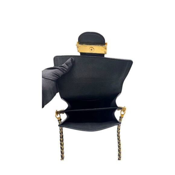 Louis Vuitton Mini Dauphine Epi Leather In Black - Picture 6 of 6